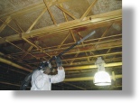 dry ice blasting for removing fire damage